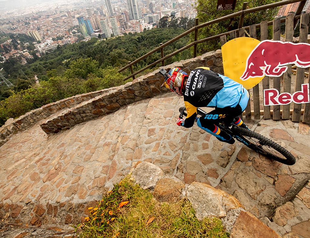 A competition conducted by Red Bull in which 50 mountain cycles were launched from the highest of the mountain with the purpose of establishing a Guiness ...